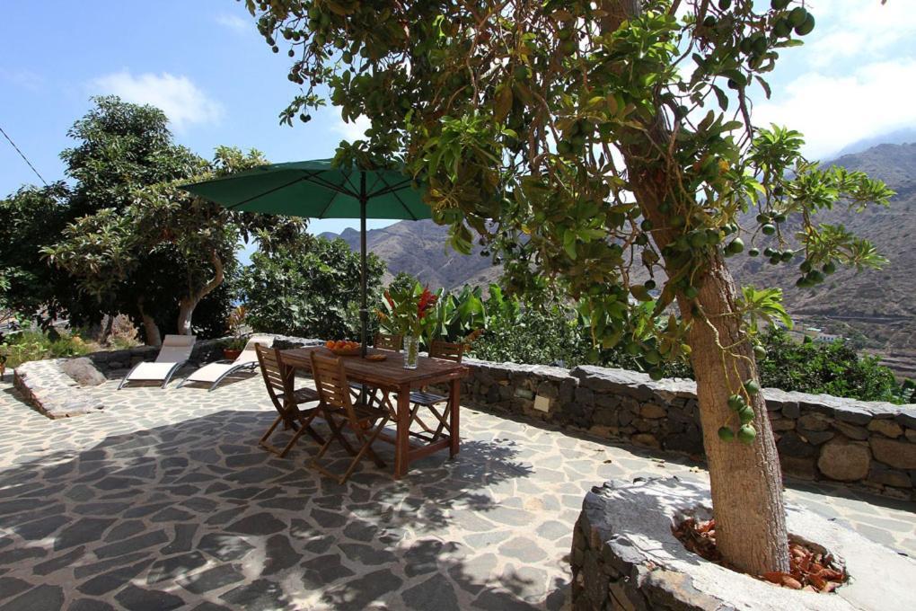 Casa Rural Los Aromos - Wunderschones Landhaus Mit Meerblick Hermigua Kültér fotó