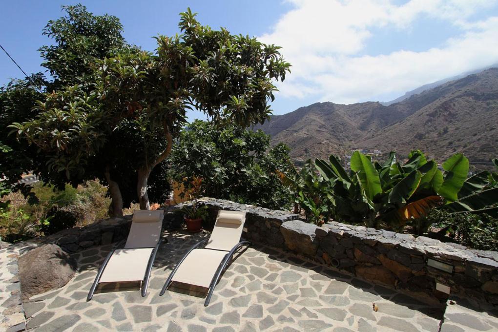 Casa Rural Los Aromos - Wunderschones Landhaus Mit Meerblick Hermigua Kültér fotó
