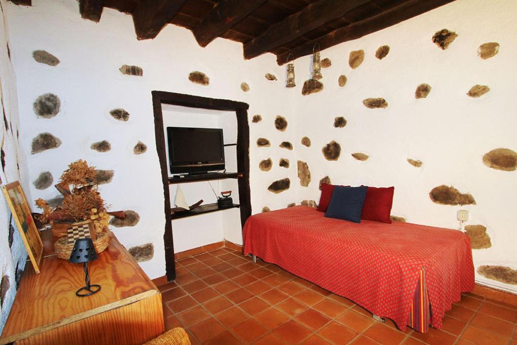 Casa Rural Los Aromos - Wunderschones Landhaus Mit Meerblick Hermigua Kültér fotó